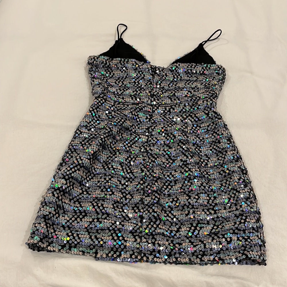 Superdown Dress. Sequined. Adjustable Spaghetti S… - image 4